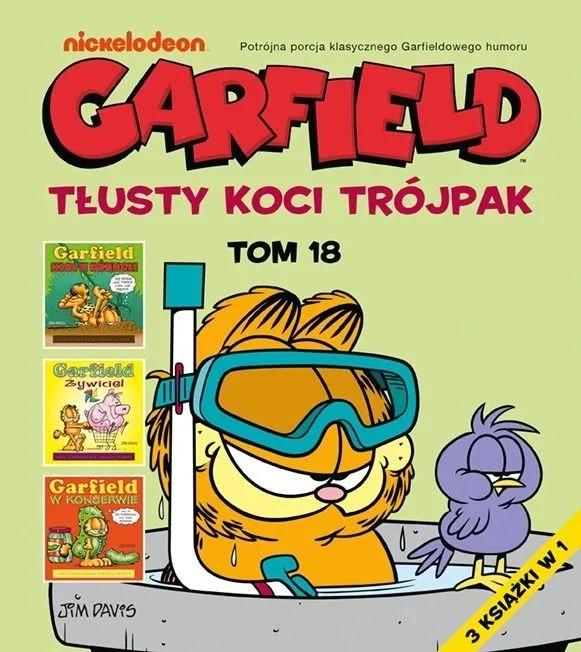 Garfield. Tłusty koci trójpak – tom 18