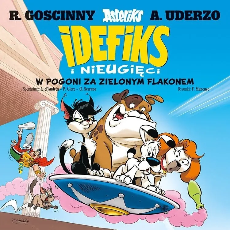 Idefiks i Nieugięci – tom 8: W pogoni za zielonym flakonem