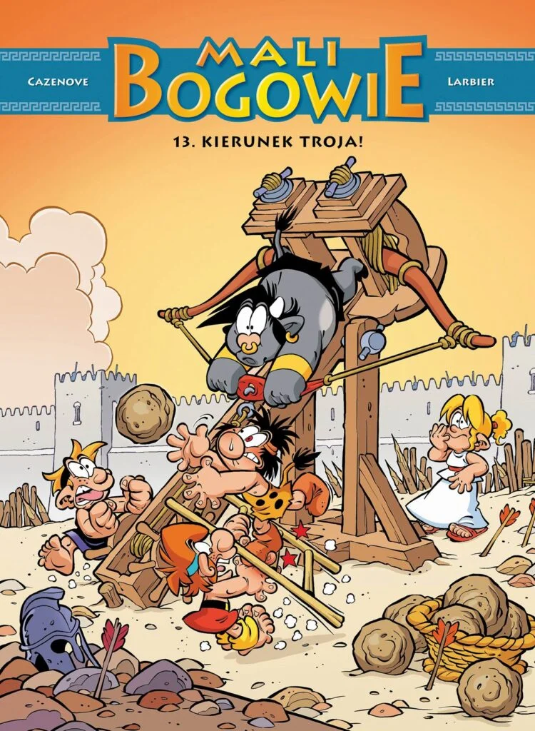 Mali bogowie – tom 13: Kierunek Troja!