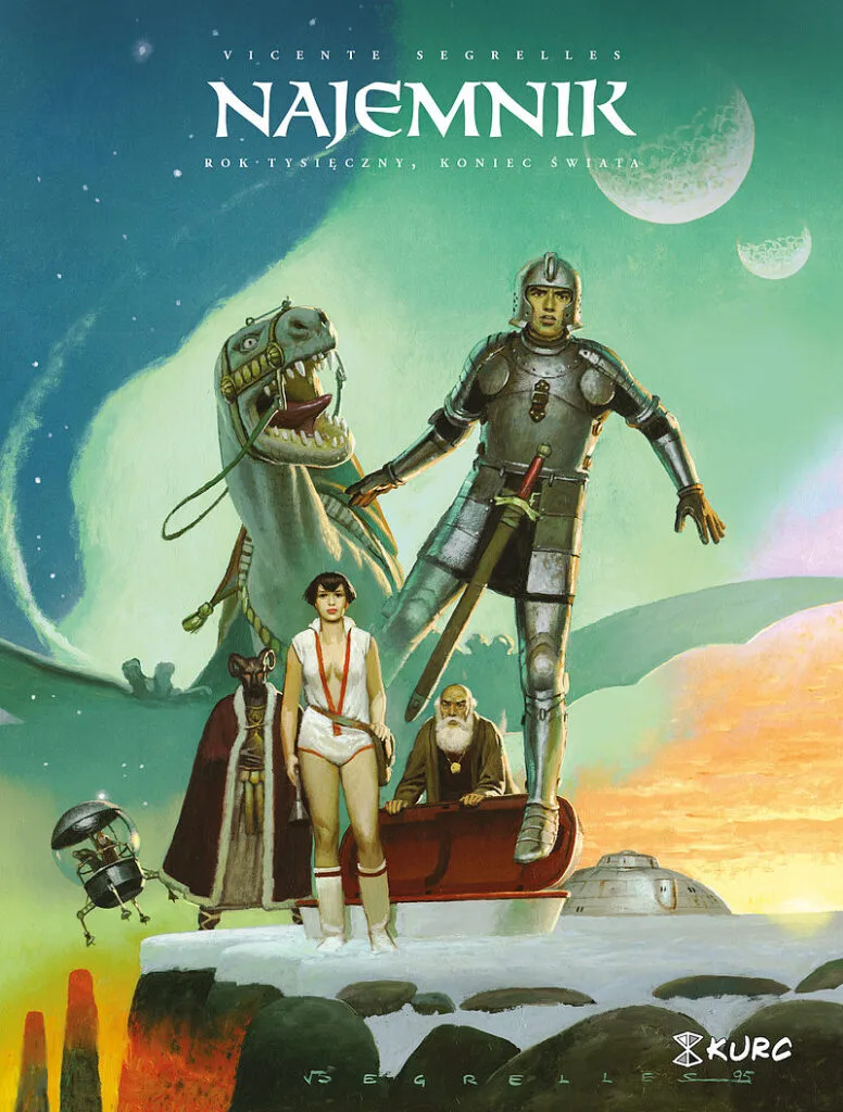 Najemnik – tom 8: Rok tysięczny, koniec świata