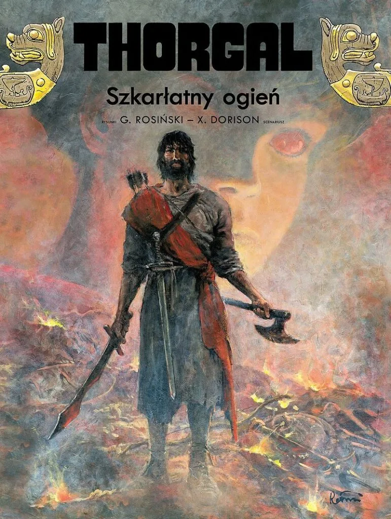Thorgal – tom 35: Szkarłatny ogień