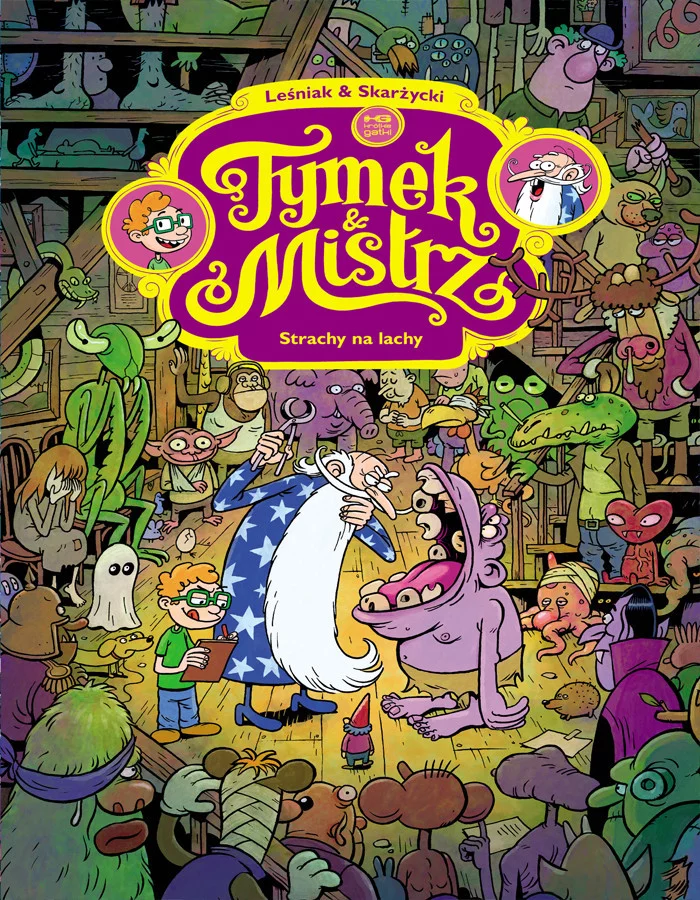 Tymek i Mistrz – tom 3: Strachy na lachy