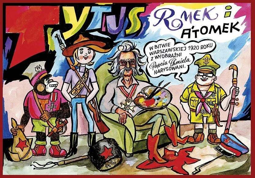 Tytus, Romek i A’Tomek w bitwie warszawskiej 1920