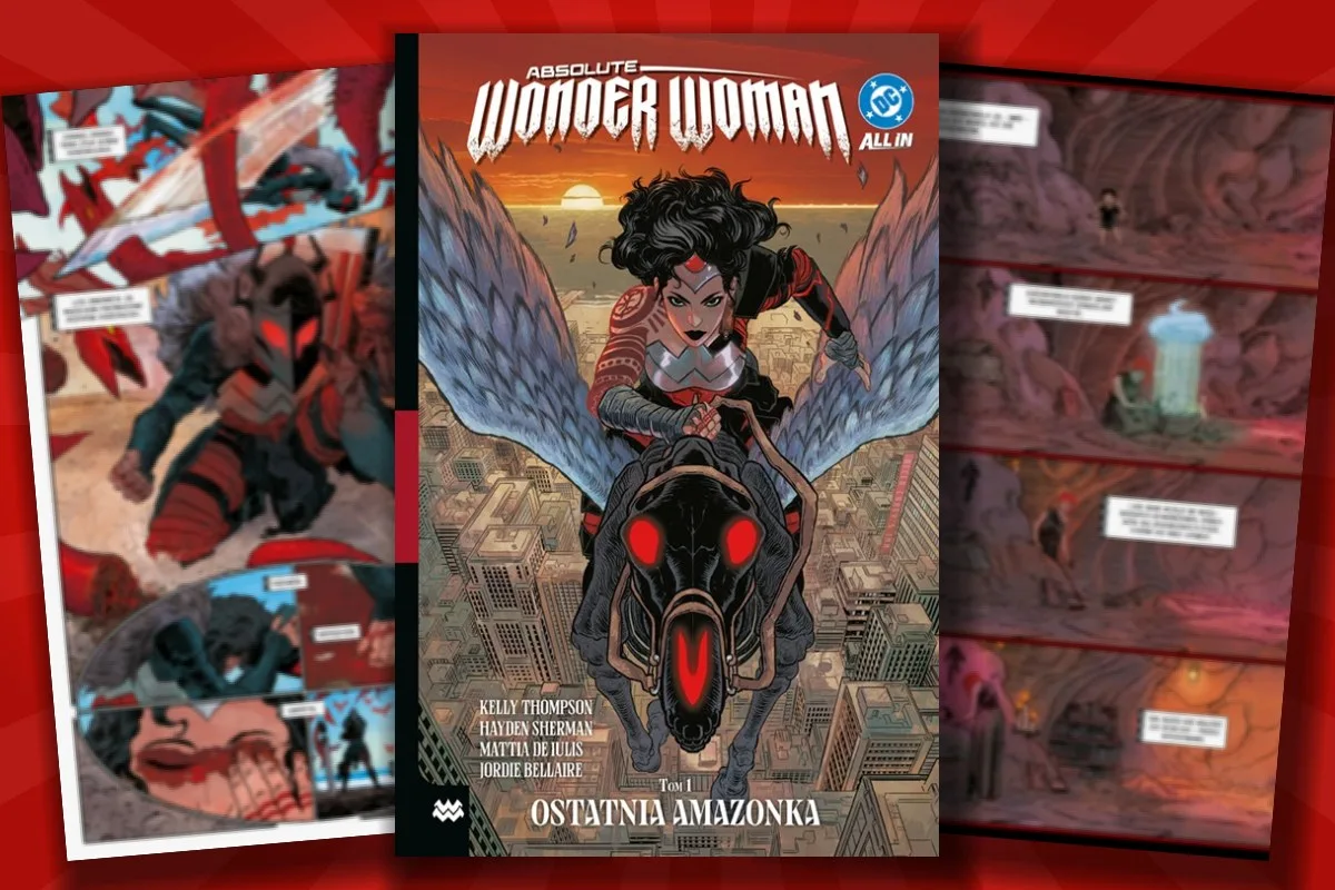 Nowy komiks od Egmontu: plansze z Absolute Wonder Woman