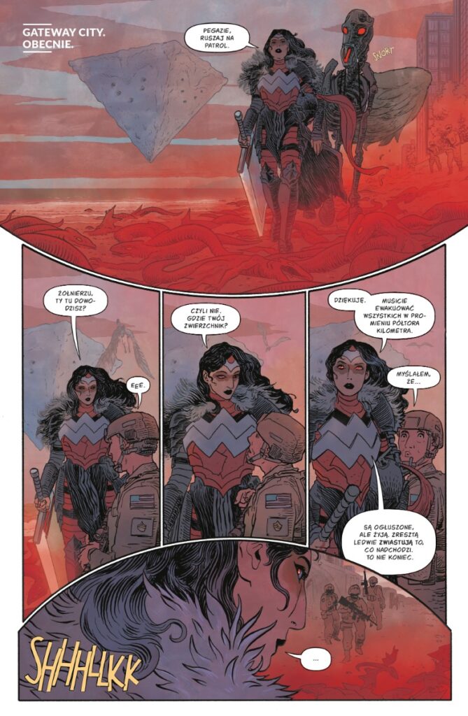 Absolute Wonder Woman – tom 1: Ostatnia Amazonka — przykładowa plansza 3