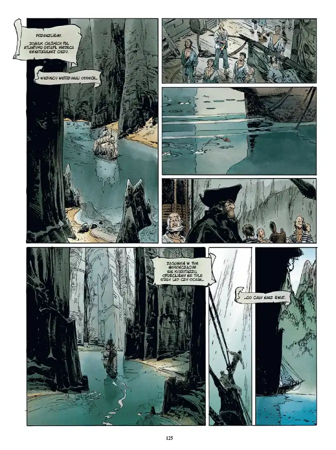 Long John Silver. Wydanie zbiorcze — przykładowa plansza 1