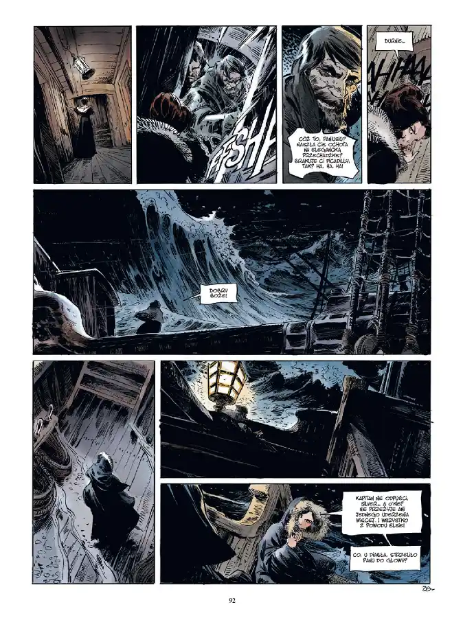 Long John Silver. Wydanie zbiorcze — przykładowa plansza 2