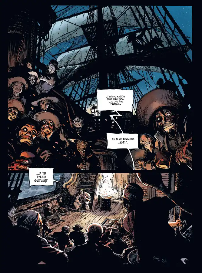 Long John Silver. Wydanie zbiorcze — przykładowa plansza 3