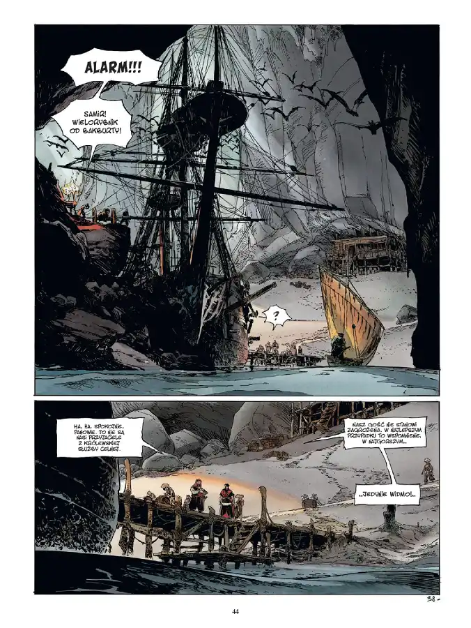 Long John Silver. Wydanie zbiorcze — przykładowa plansza 6