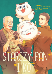 Starszy pan i kot - tom 16 – okładka