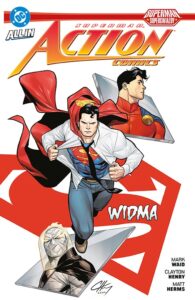 Superman Action Comics. Widma – okładka