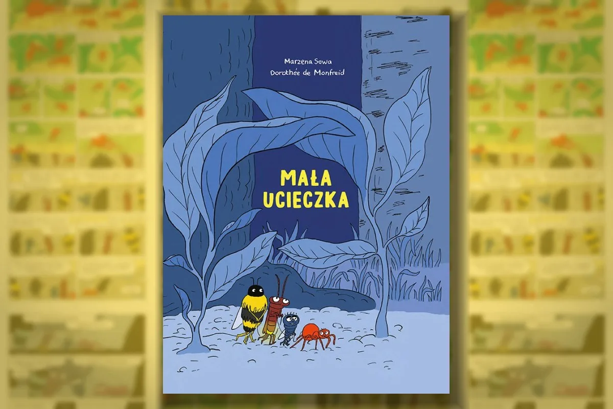 Mała ucieczka: galeria plansz z komiksu Marzeny Sowy