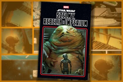 Plansze z komiksu Star Wars. Szelmy, rebelia i Imperium
