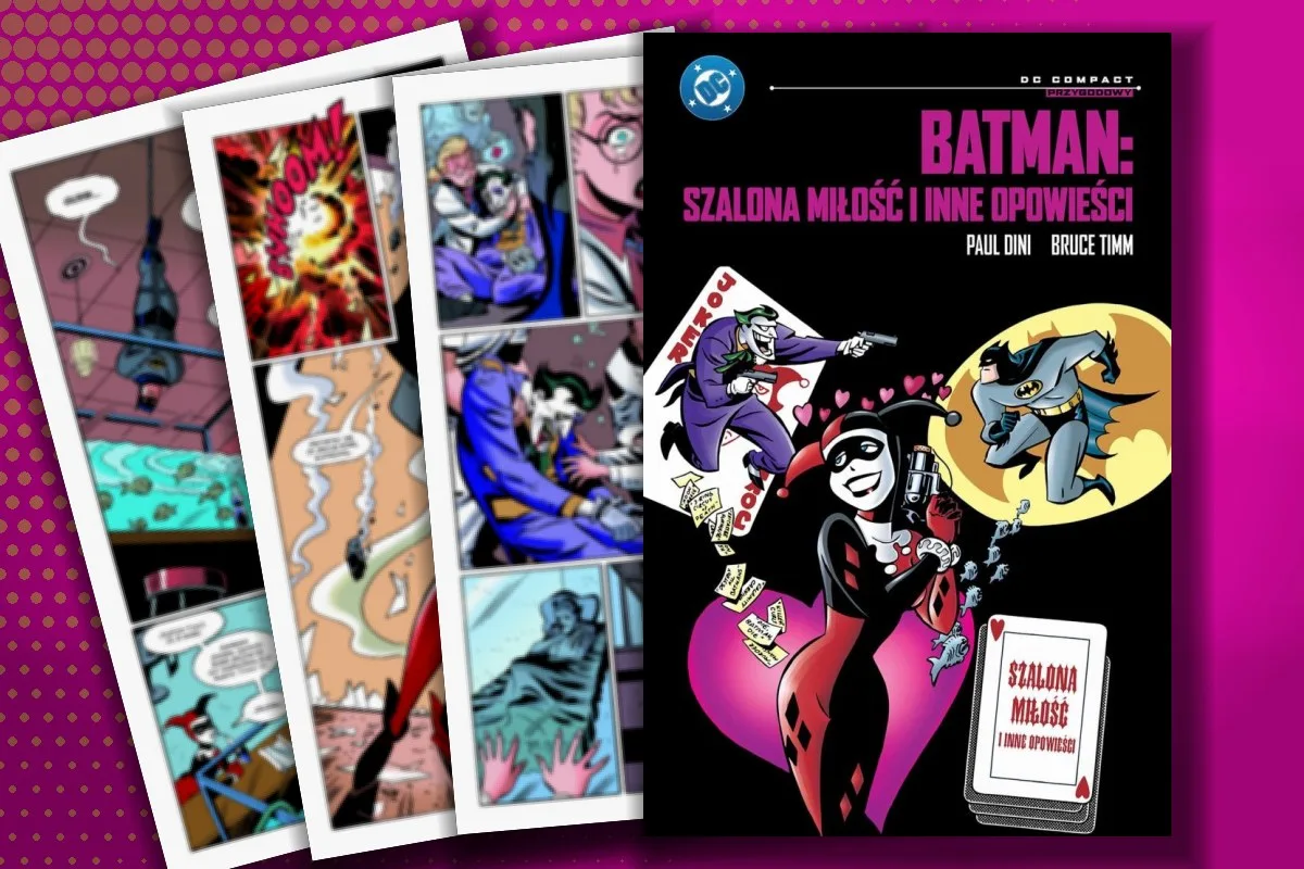 Tak wygląda Batman: Szalona miłość. Mamy przykładowe plansze
