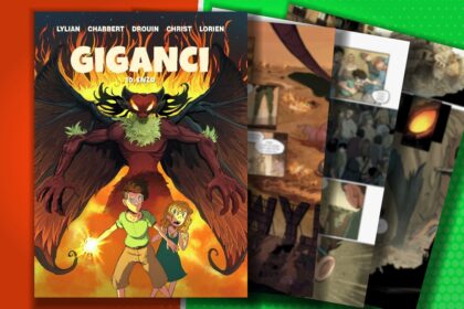 Giganci – tom 10: Enzo: plansze z nowego komiksu Egmontu