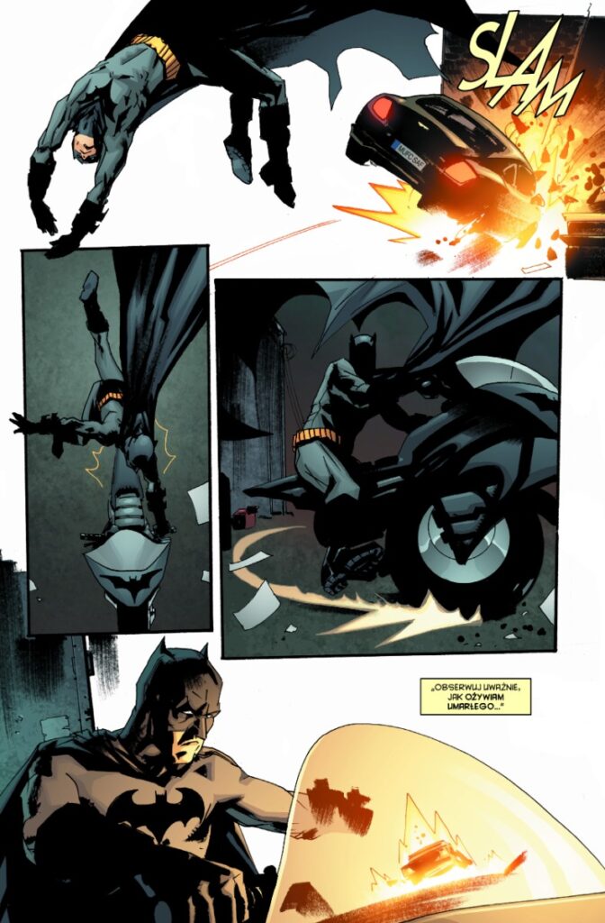 Batman: Mroczne odbicie – DC Compact — przykładowa plansza 1