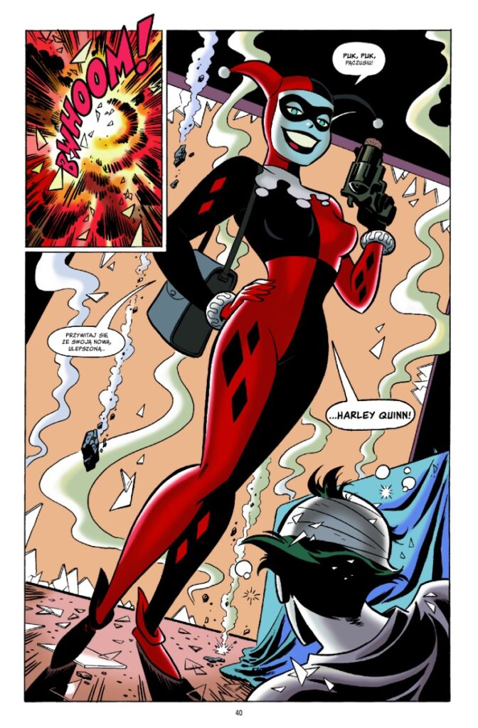 Batman: Szalona miłość i inne opowieści – DC Compact — przykładowa plansza 2