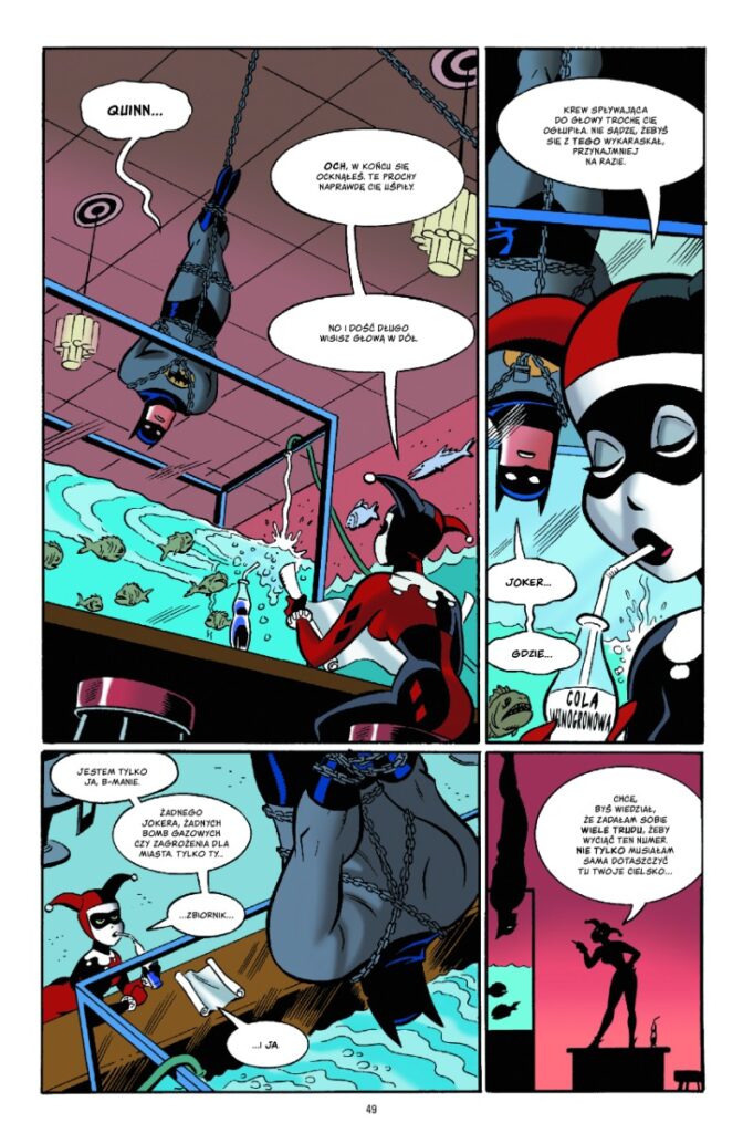 Batman: Szalona miłość i inne opowieści – DC Compact — przykładowa plansza 3