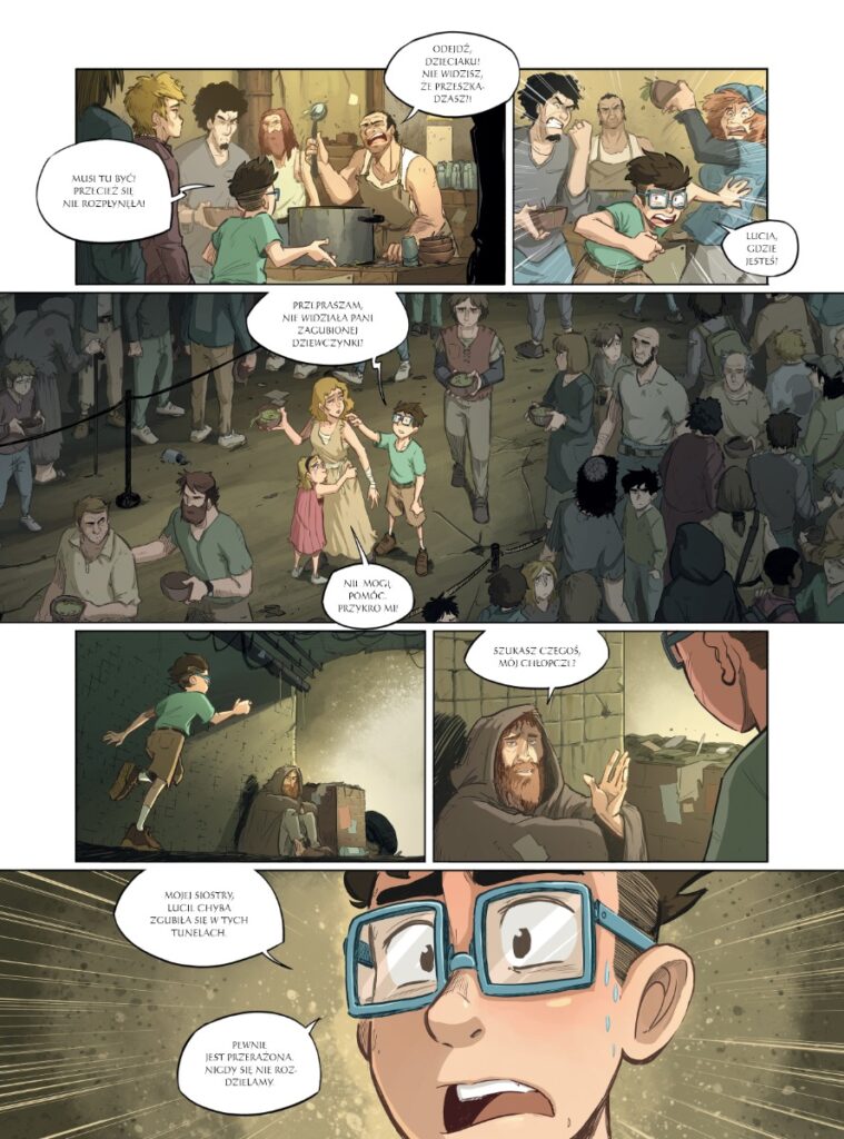 Giganci – tom 10: Enzo — przykładowa plansza 2