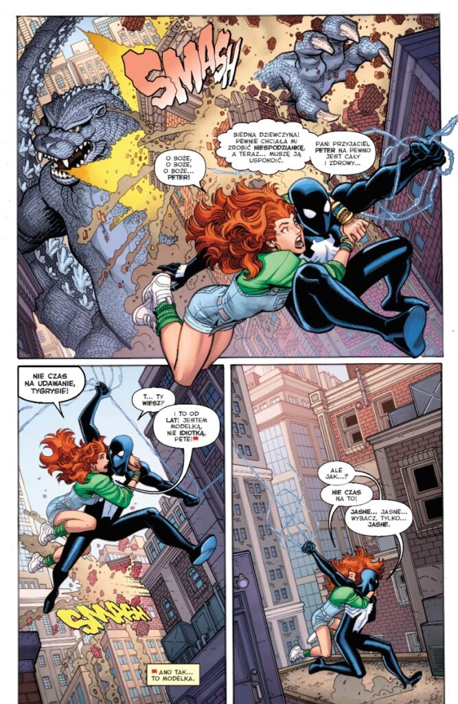 Godzilla kontra uniwersum Marvela — przykładowa plansza 2