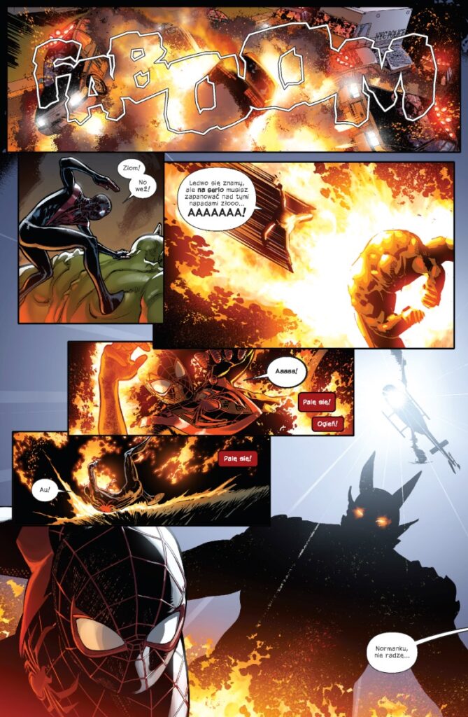 Miles Morales – tom 3: Spider-Man — przykładowa plansza 2