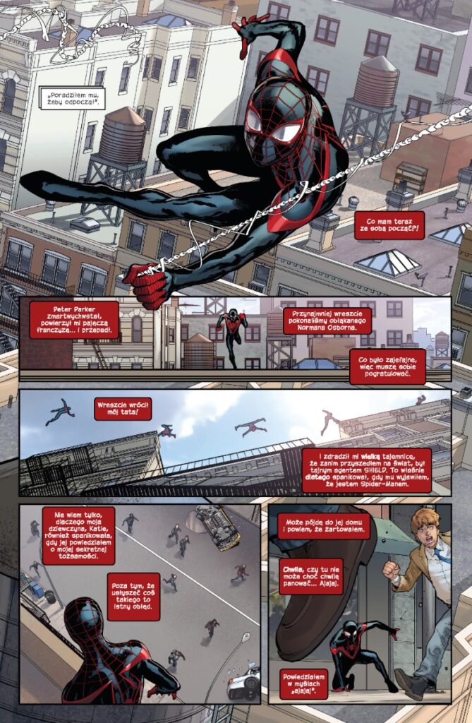 Miles Morales – tom 3: Spider-Man — przykładowa plansza 3