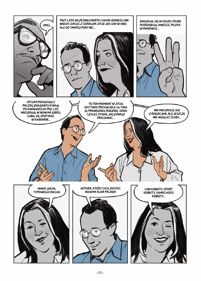 Lost In Time: plansze z komiksu Nasi najlepsi przyjaciele