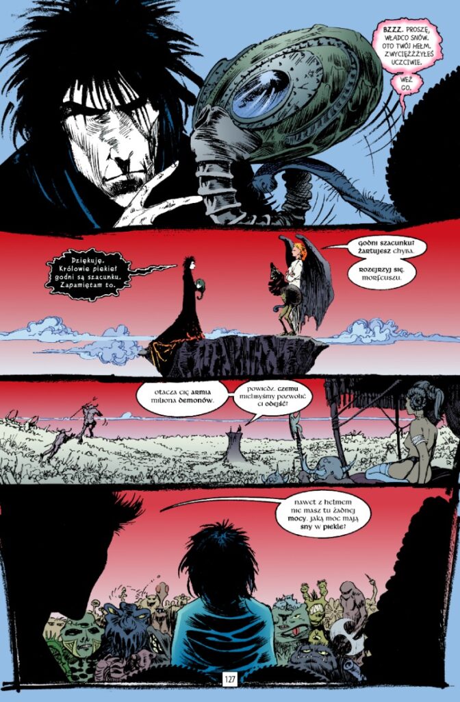 Sandman – tom 1: Preludia i nokturny – DC Compact — przykładowa plansza 2