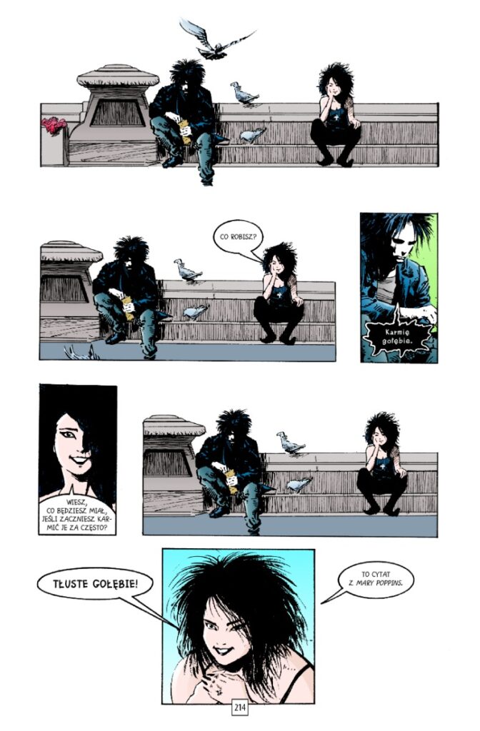 Sandman – tom 1: Preludia i nokturny – DC Compact — przykładowa plansza 3