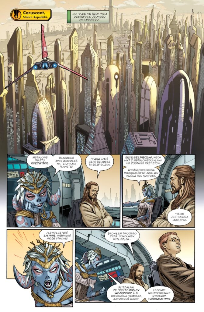 Star Wars. Era Republiki. Bohaterowie — przykładowa plansza 1