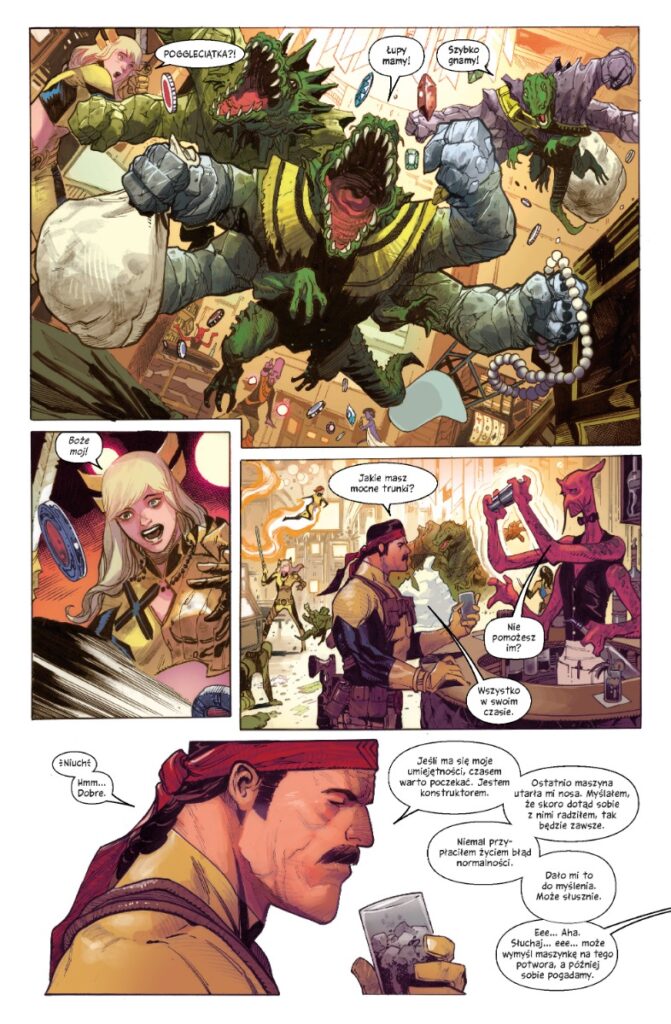 Upadek X. X-Men — przykładowa plansza 2