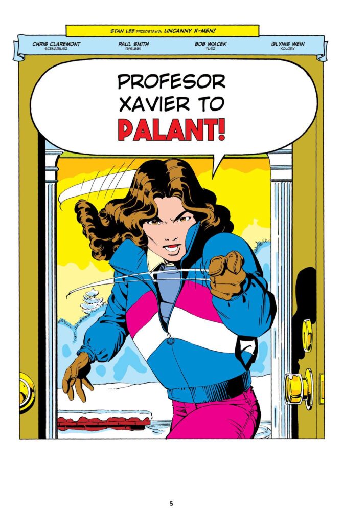 X-Men. Z popiołów — przykładowa plansza 1