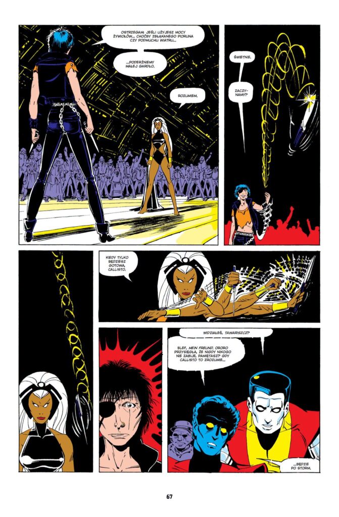 X-Men. Z popiołów — przykładowa plansza 4