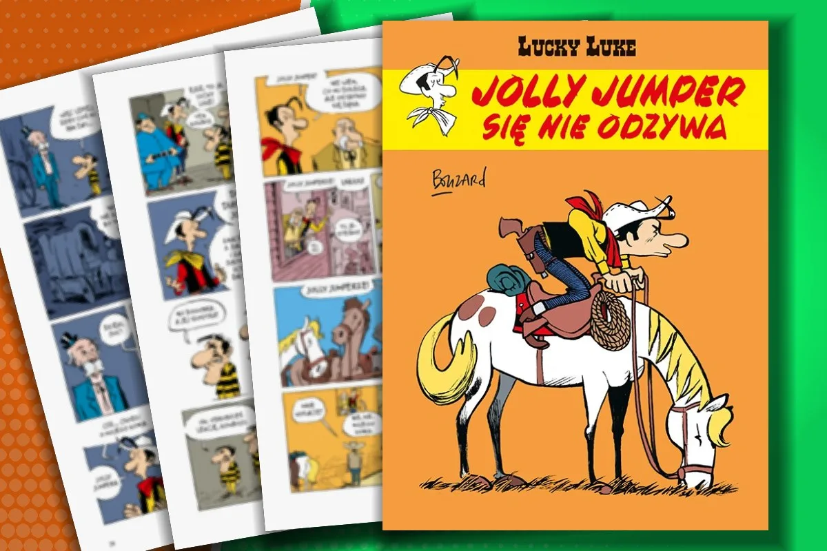 Tak wygląda Lucky Luke. Mamy przykładowe plansze