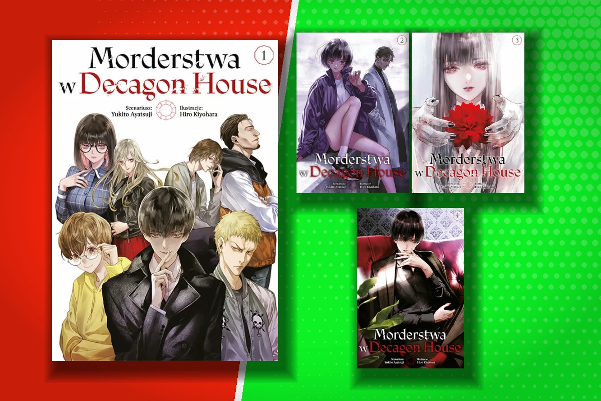 Morderstwa w Decagon House – manga | Ile jest tomów, od ilu lat, o czym jest?