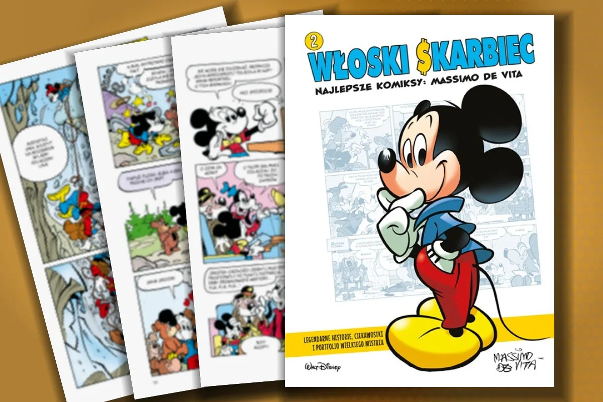 Plansze z komiksu Najlepsze komiksy: Massimo De Vita. Tom 2.